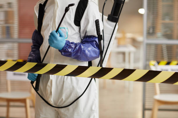Professional Infectious Disease Decontamination technician working in Grand Prairie, TX